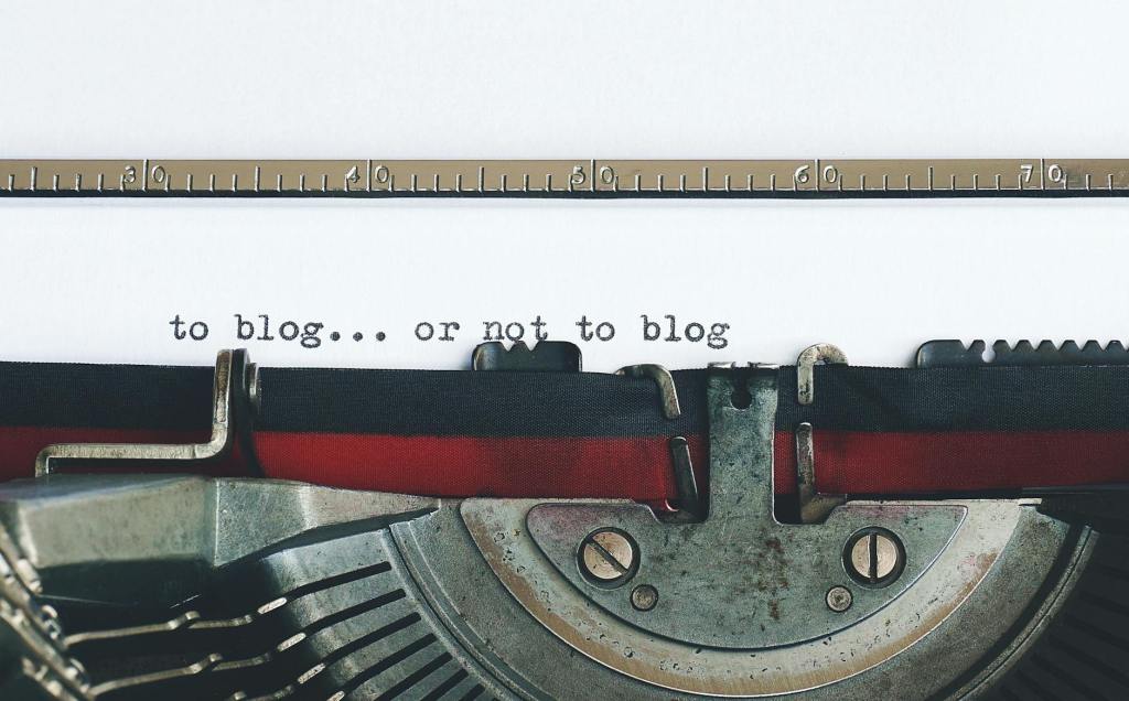 The Confort of Blogging
